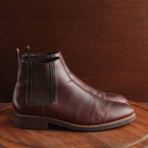 Thursday Boot Co. Mens Size 12 Brown Duke Chelsea Leather Ankle Pull On Casual